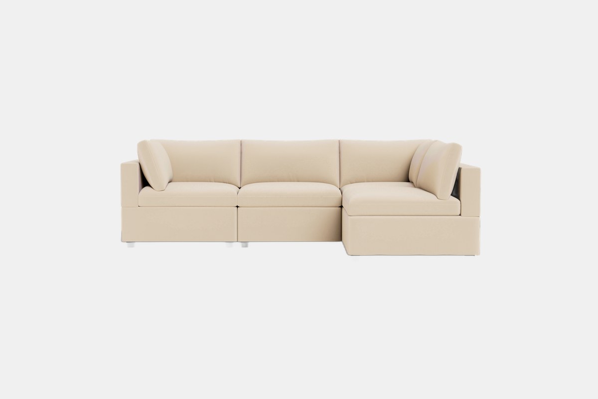 Albany Park Kova Box Cushion L-Shape Sectional