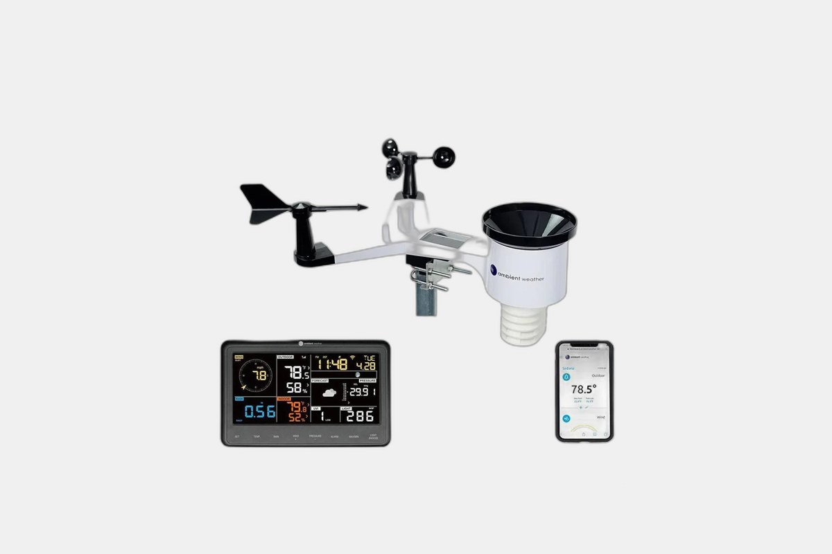 Ambient Weather WS-2902C WiFi Home Weather Station