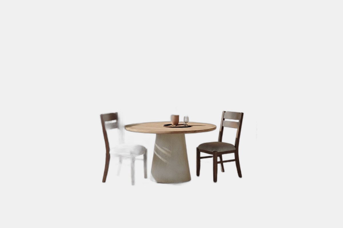 COLAMY Alva Minimalist Bentwood Dining Chair