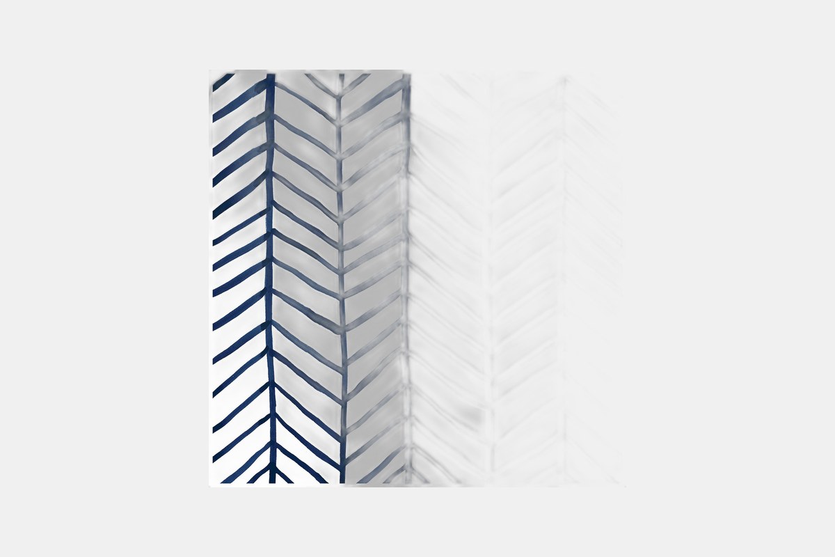 HaokHome Herringbone Stripe Peel-and-Stick Wallpaper