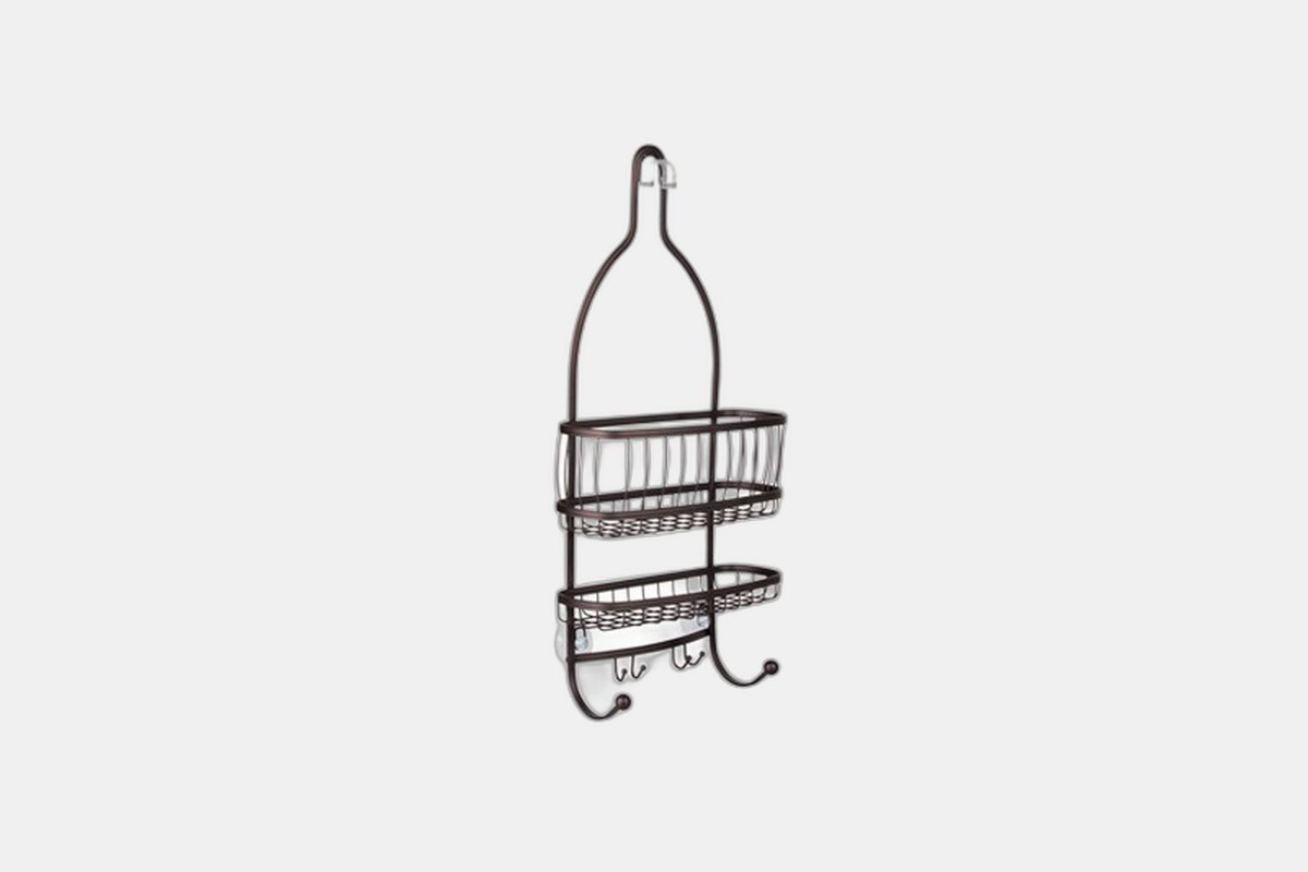 iDesign York Lyra Jumbo Hanging Shower Caddy