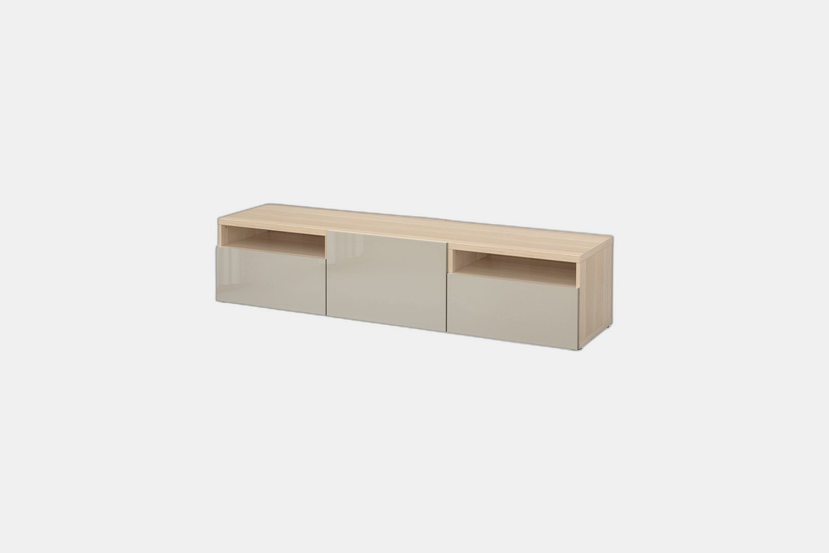IKEA BESTÅ TV Unit 70 ⅞″ with Drawers