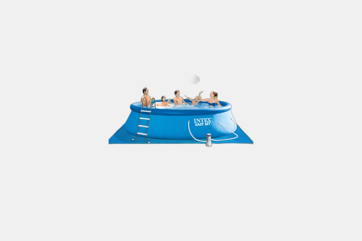 Intex 15ft x 48in Easy Set Inflatable Pool