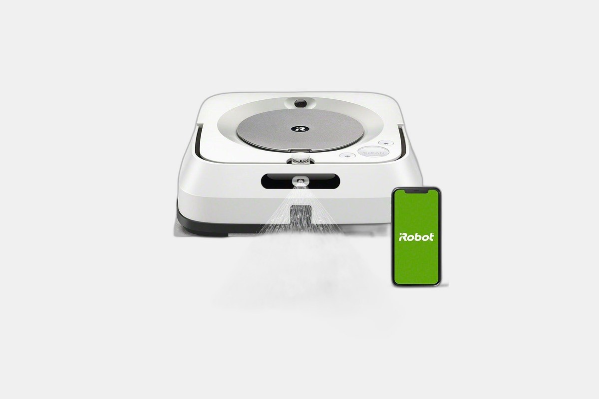 iRobot Wi-Fi Connected Braava Jet M6 Robot Mop