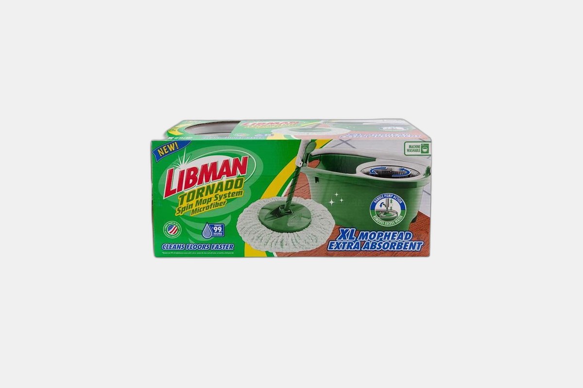 Libman Tornado Spin Mop with Bucket