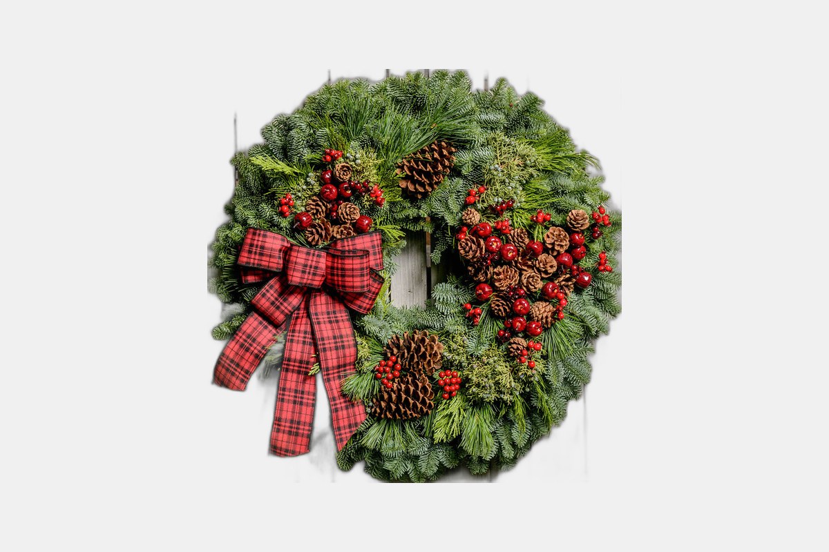 Lynch Creek Farm Country Christmas Wreath