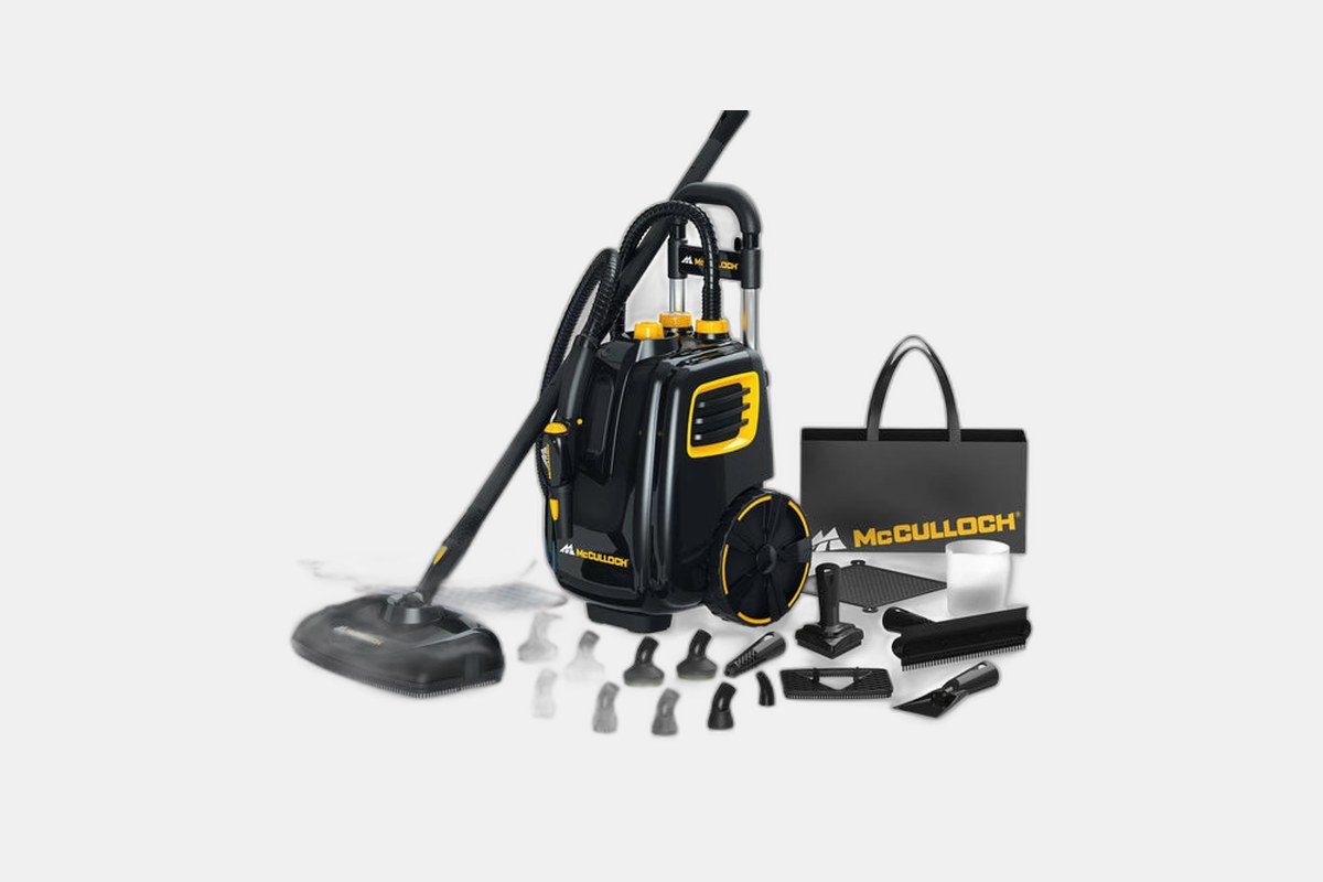McCulloch MC1385 Deluxe Canister Steam Cleaner