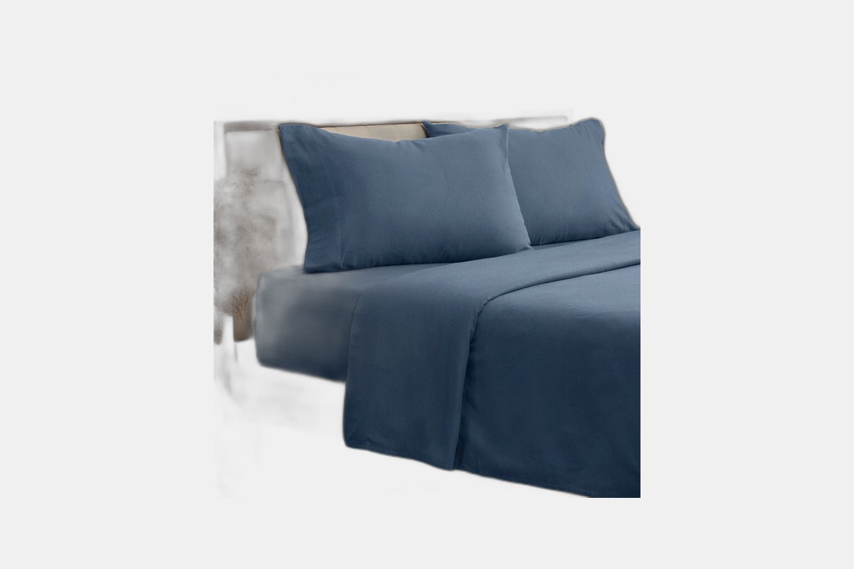 Mellanni Cotton Flannel Sheet Set