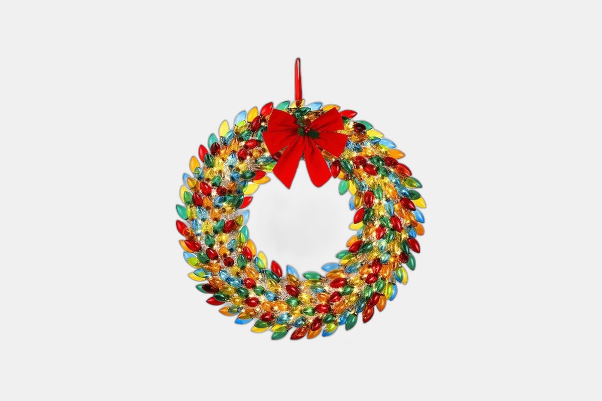Mr. Christmas 30 Retro C9 Bulb Wreath