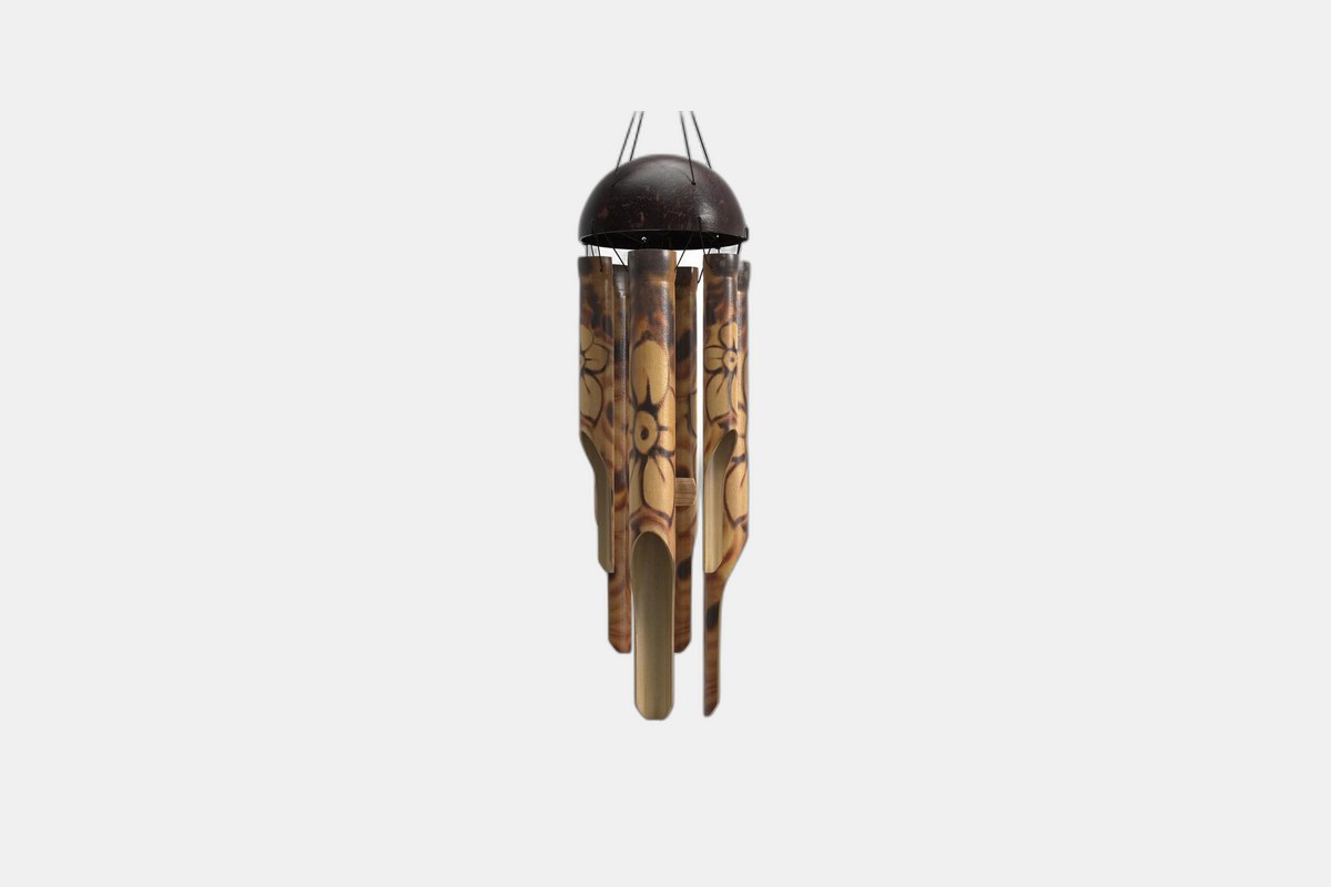 Nalulu Rustic Bamboo Wind Chime