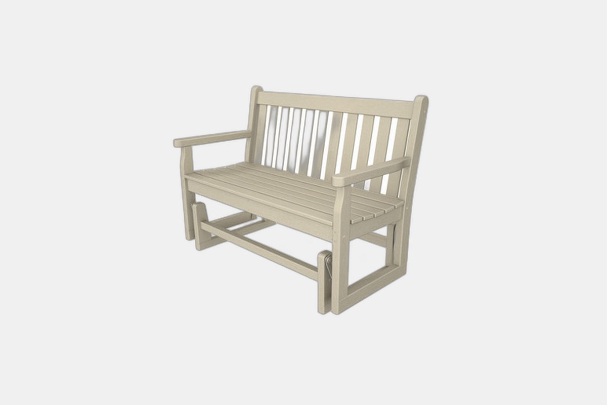 POLYWOOD Glider Bench