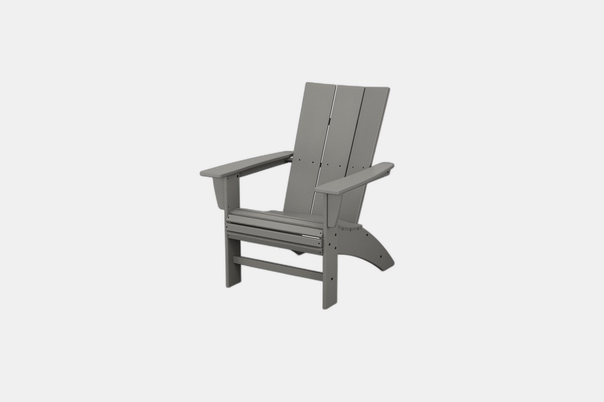 Polywood Modern Curveback Adirondack Chair