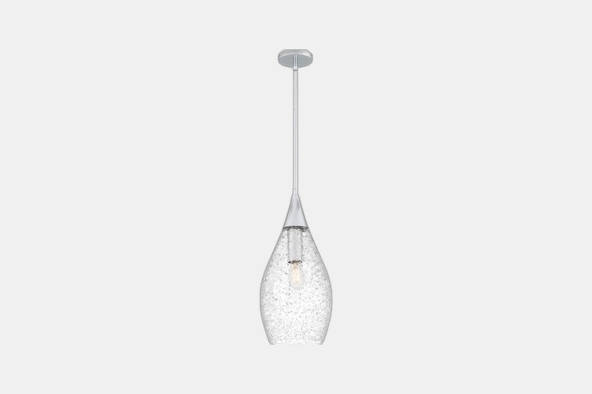 Quoizel Spruce 1 Light 10 inch Polished Chrome Pendant