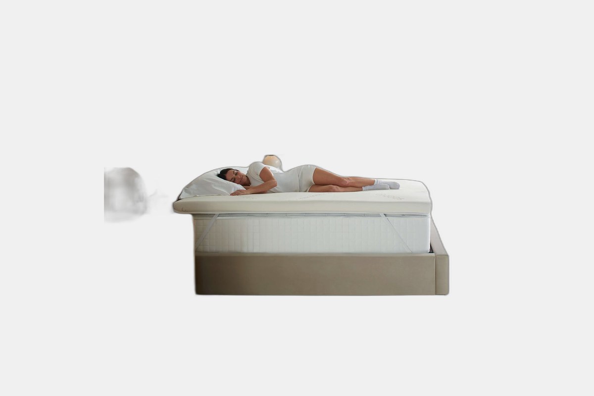 Saatva Graphite Memory Foam Mattress Topper