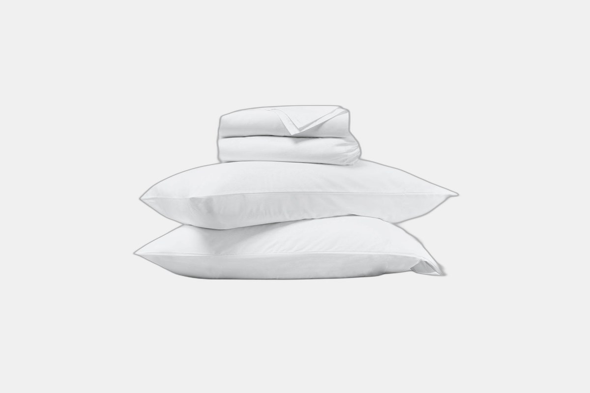 Saatva Percale Sheet Set