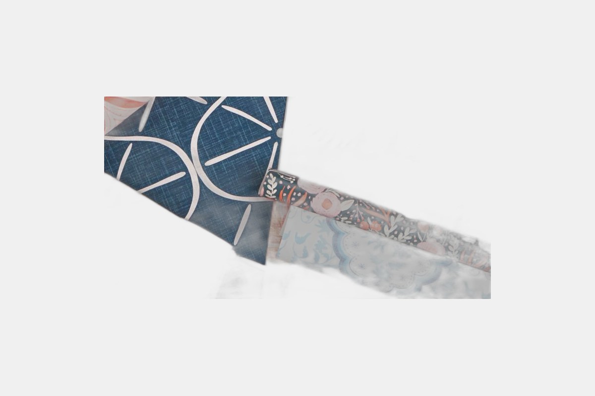 Spoonflower Woven Linen Peel-and-Stick Wallpaper