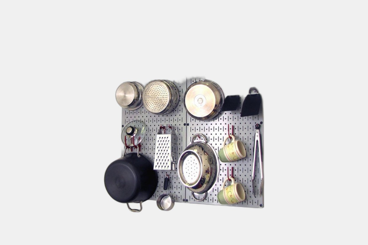 Wall Control Kitchen Pegboard Organizer
